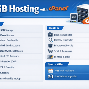 5 GB Hosting with cpanel